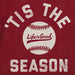 Life Is Good : Men's 'Tis the Season Baseball Short Sleeve Crusher T-Shirt