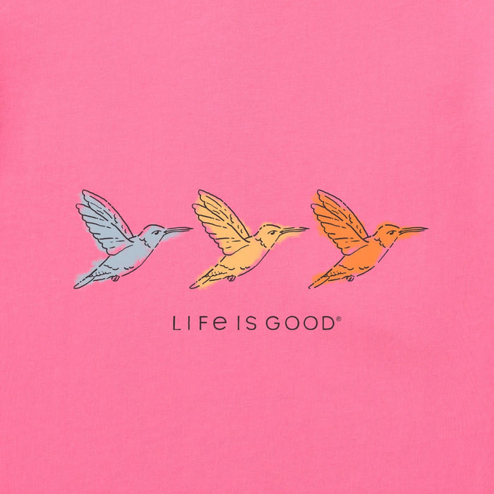 Women's Three Crafty Hummingbirds T-Shirt