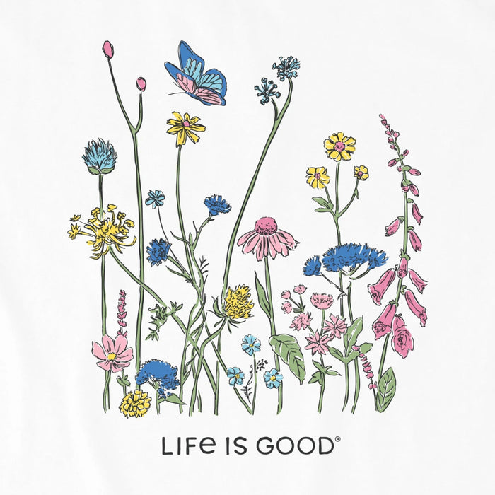 Women's Butterfly Flower Crusher T-Shirt