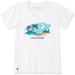Life Is Good : Women's Moonlit Palm Vista Short T-Shirt