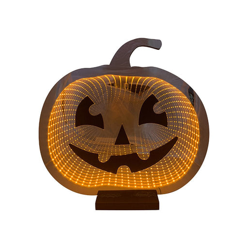 15.75" Jack - O - Lantern Infinity Mirror - 15.75" Jack - O - Lantern Infinity Mirror