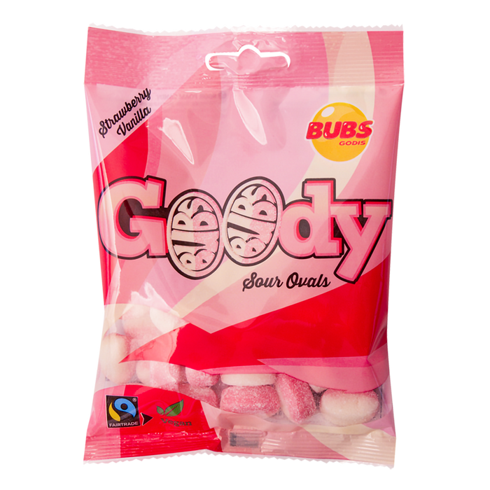 Bubs Candy : Goody Sour Ovals Strawberry Vanilla at Annie's Hallmark