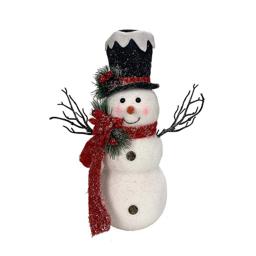 16" Fabric Snowman - 16" Fabric Snowman