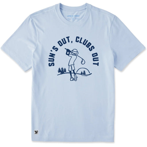 Life Is Good : Men's Sun's Out Clubs Out T-Shirt