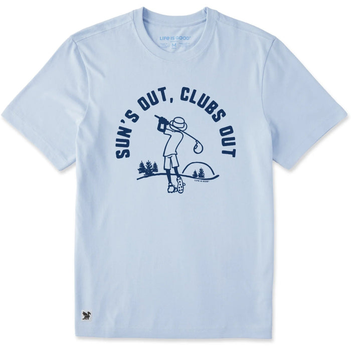 Life Is Good : Men's Sun's Out Clubs Out T-Shirt