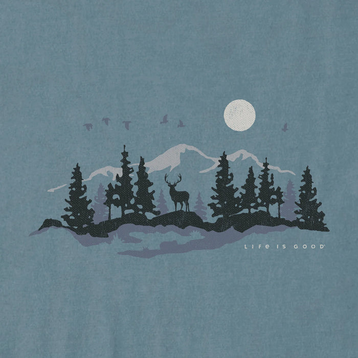Life Is Good : Men's Buck in The Outdoors T-Shirts