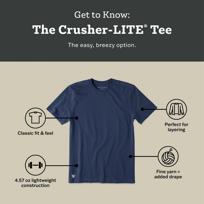 Life Is Good : Men's Moose in the Outdoors T-Shirt