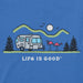 Life Is Good : Men's Camper Flamingo T-Shirt
