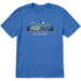 Life Is Good : Men's Camper Flamingo T-Shirt
