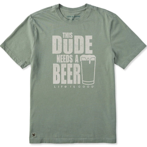 Life Is Good : Men's This Dude Needs T-Shirt