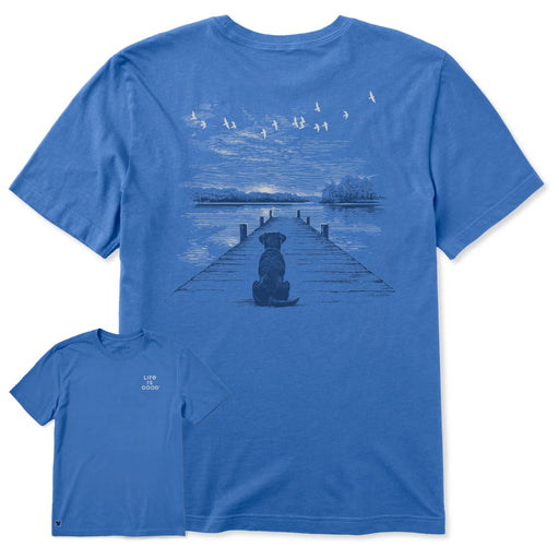 Life Is Good : Men's Dockside Companion T- Shirt