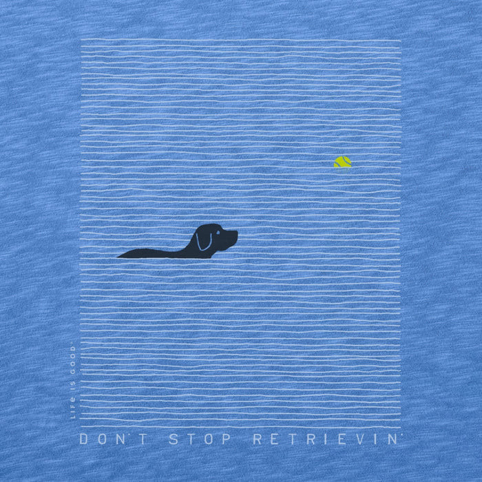 Men's Black Lab Retrievin Crusher T-shirt