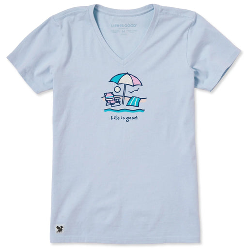 Women's Beach Umbrella Scene tshirt