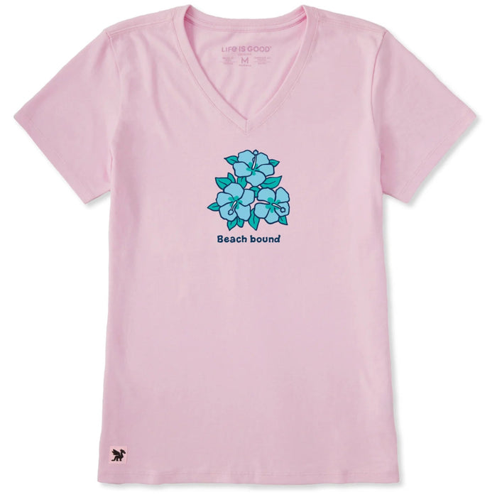 Women's Beach Bound Hibiscus T-shirt