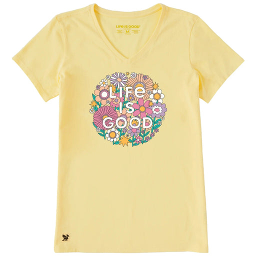 Women's Retro Flowerball Crusher T-shirt