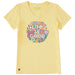 Women's Retro Flowerball Crusher T-shirt