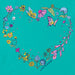 Women's Blooming Wildflower Heart Crusher T-shirt
