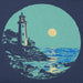Life Is Good : Women's Lighthouse Moon T-Shirt