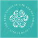 Life Is Good : Women's Hooded Best Things Long Sleeve T-Shirt