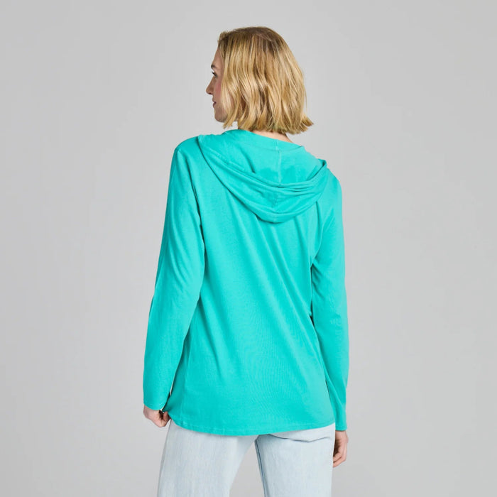 Life Is Good : Women's Hooded Best Things Long Sleeve T-Shirt