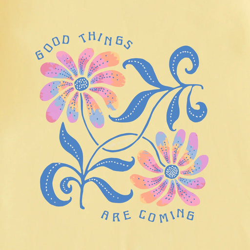 Life Is Good : Women's Hooded Good Things Long Sleeve T-Shirt