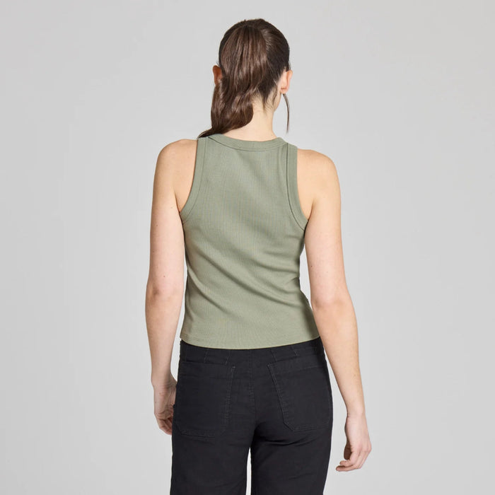 Life Is Good : Women's Embroidered Spritz Fitted Rib Tank