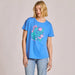Life Is Good : Garden Floral Linework T-Shirt
