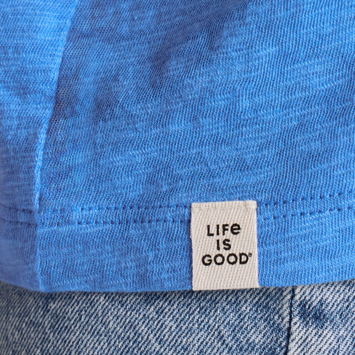 Life Is Good : Garden Floral Linework T-Shirt