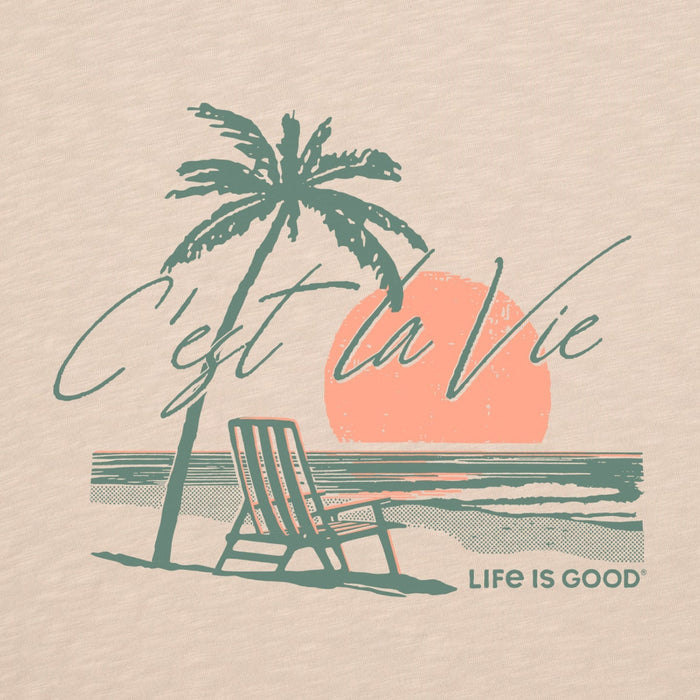 Life Is Good : Women's Cest La Vie T-Shirt