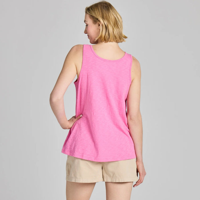Women's Embroidered Graphic Palm Tank T-shirt