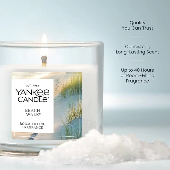 Our Small Tumbler Candles are made with a natural fiber wick and a premium plant wax blend for optimal fragrance performance.