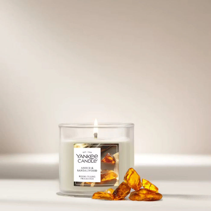 Our Small Tumbler Candles are made with a natural fiber wick and a premium plant wax blend for optimal fragrance performance.