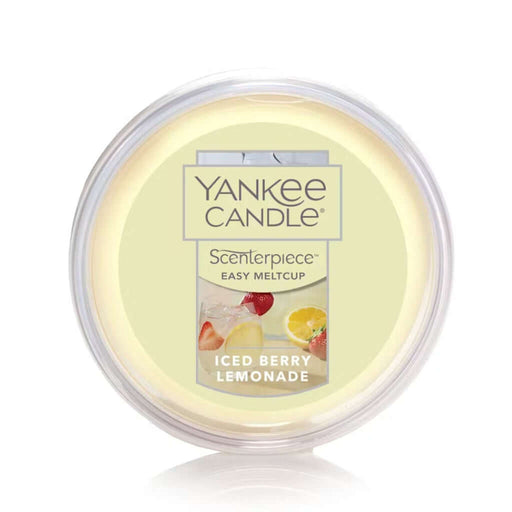 Yankee Candle Scenterpiece Easy MeltCup in Iced Berry Lemonade on a white background