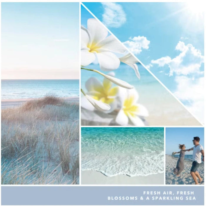 Yankee Candle Ocean Air Wax Melt with Fresh Coastal Breeze Scent for Home Fragrance