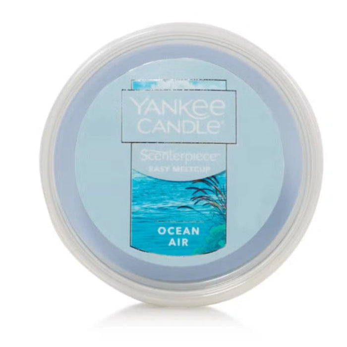 Yankee Candle Ocean Air Wax Melt with Fresh Coastal Breeze Scent for Home Fragrance
