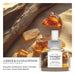 This sophisticated fragrance blends rich amber notes with smooth sandalwood, delivering a comforting aroma 
