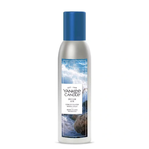 Concentrated Ocean Air Room Spray bottle with a refreshing ocean-inspired fragrance designed to instantly freshen rooms and eliminate odors.