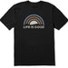 Life Is Good : Men's Mountains T- Shirt