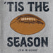 Life Is Good Men's Football 'Tis the Season Short Sleeve Crusher T-Shirt with festive football graphic.