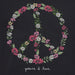 Life Is Good Women’s Wildflower Peace & Love Sign Long Sleeve Crusher-Lite Vee featuring a wildflower peace and love sign graphic, a flattering V-neckline, and lightweight long sleeves for comfortable everyday wear.