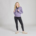 Life Is Good women's Crafty Wordmark Good Vibes full-zip fleece hoodie