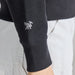 Women's Life is Good Good Vibes Crew sweatshirt in True Black