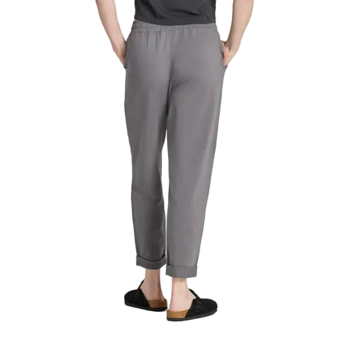 Life Is Good Women’s Solid Crusher-Flex Pant featuring a solid-color design, a flexible comfortable fit, and casual styling for everyday wear, lounging, and relaxation.