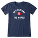 Life Is Good : Women's New England vs. The World Short Sleeve T-Shirt