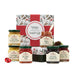 Stonewall Kitchen jam sampler set with a decorative box on a white background
