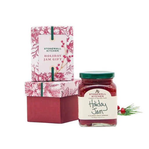 Holiday 2026 Jam Gift featuring a festive gourmet jam presentation for Christmas gifting
