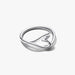 Sterling silver Pandora Organically Shaped Heart Small Ring featuring a delicate, organically shaped heart.