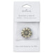 Sunflower‑shaped antiqued bronze encouragement token in Hallmark packaging 