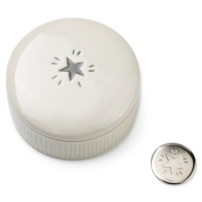 Heavenly Star Lidded Trinket Dish With Token