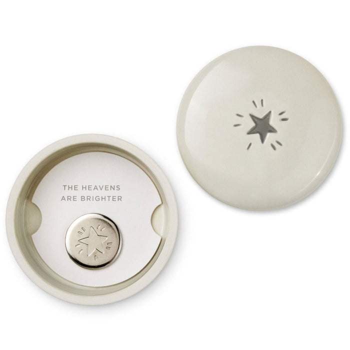 Heavenly Star Lidded Trinket Dish With Token